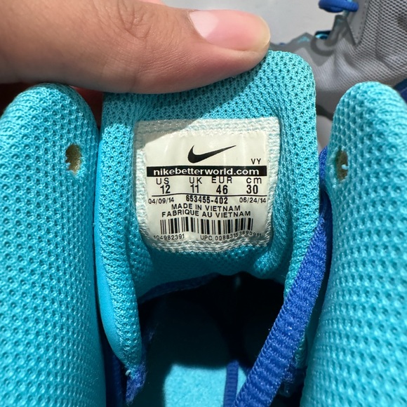 Nike Air Max Stutter Step 2 Blue Men’s Size 12 - Picture 9 of 9